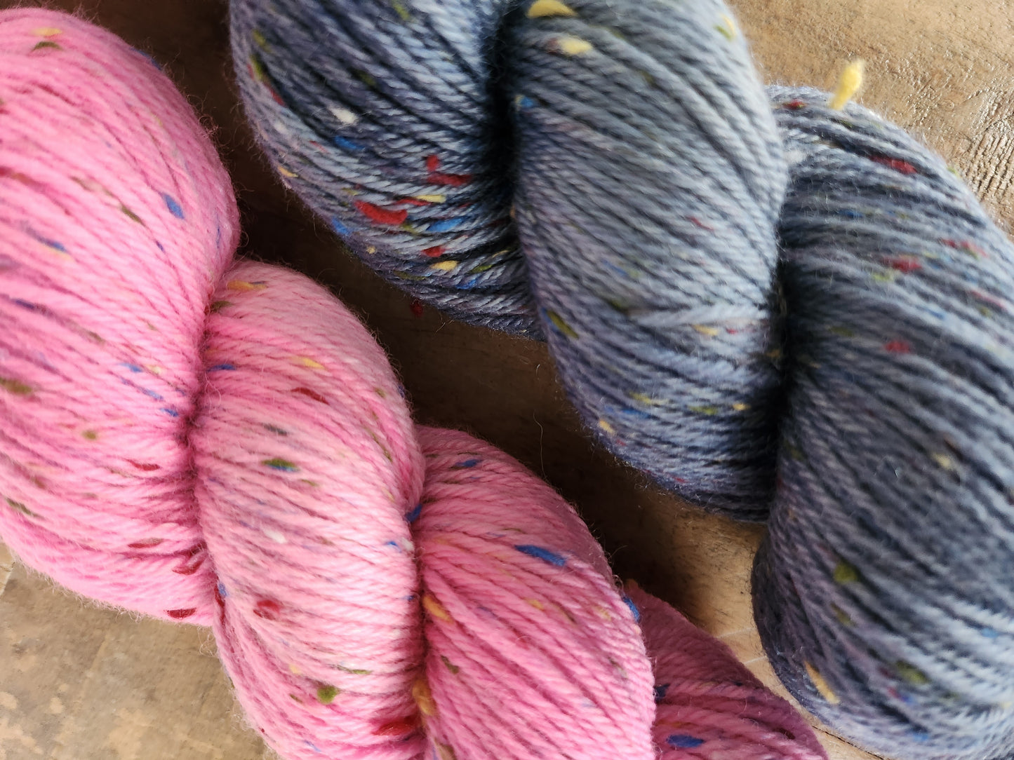 Yarn Lover's Treat Box - A gift box full of treats for Knitters or Crocheters Inc. A 100g Skein of hand dyed yarn - The Perfect Gift ๐