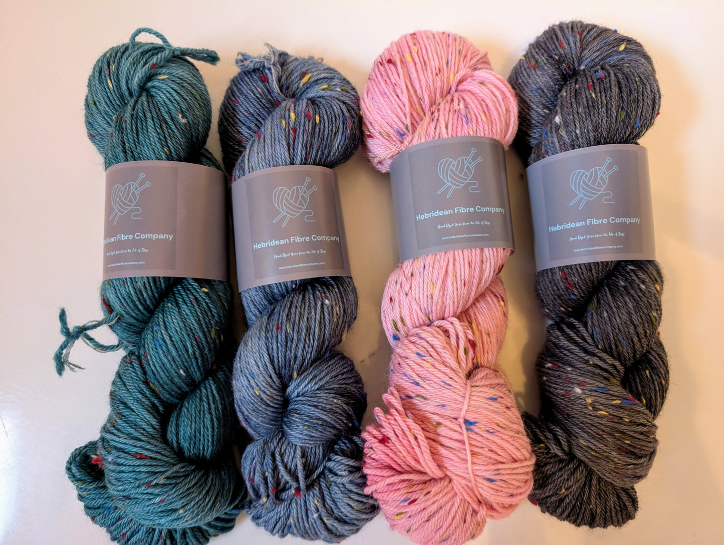 Yarn Lover's Treat Box - A gift box full of treats for Knitters or Crocheters Inc. A 100g Skein of hand dyed yarn - The Perfect Gift ๐