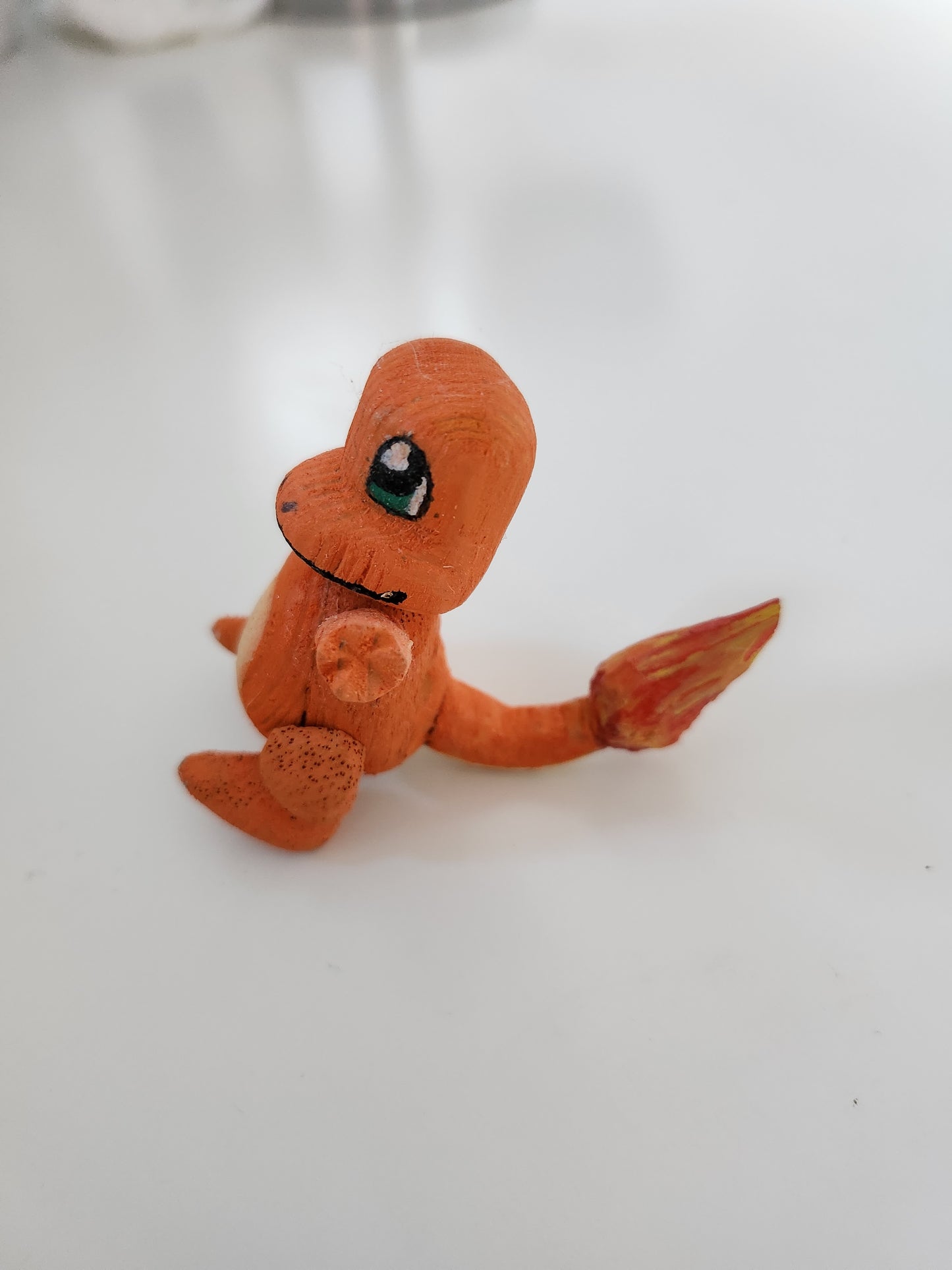 Charmander Pokemon Hand Carved Figure