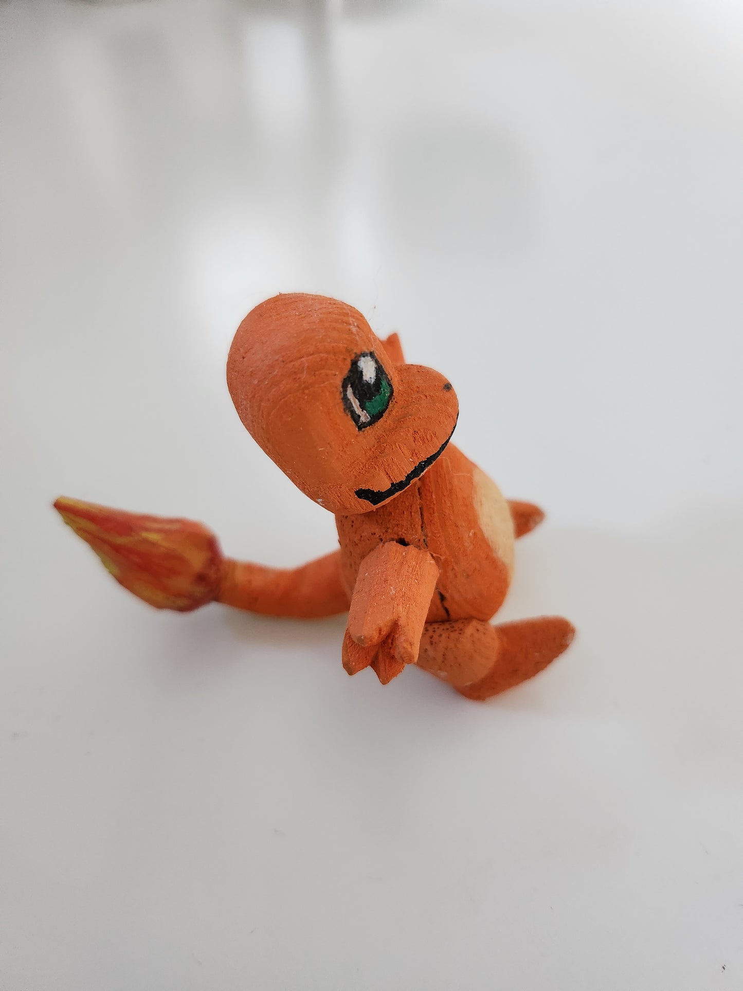 Charmander Pokemon Hand Carved Figure