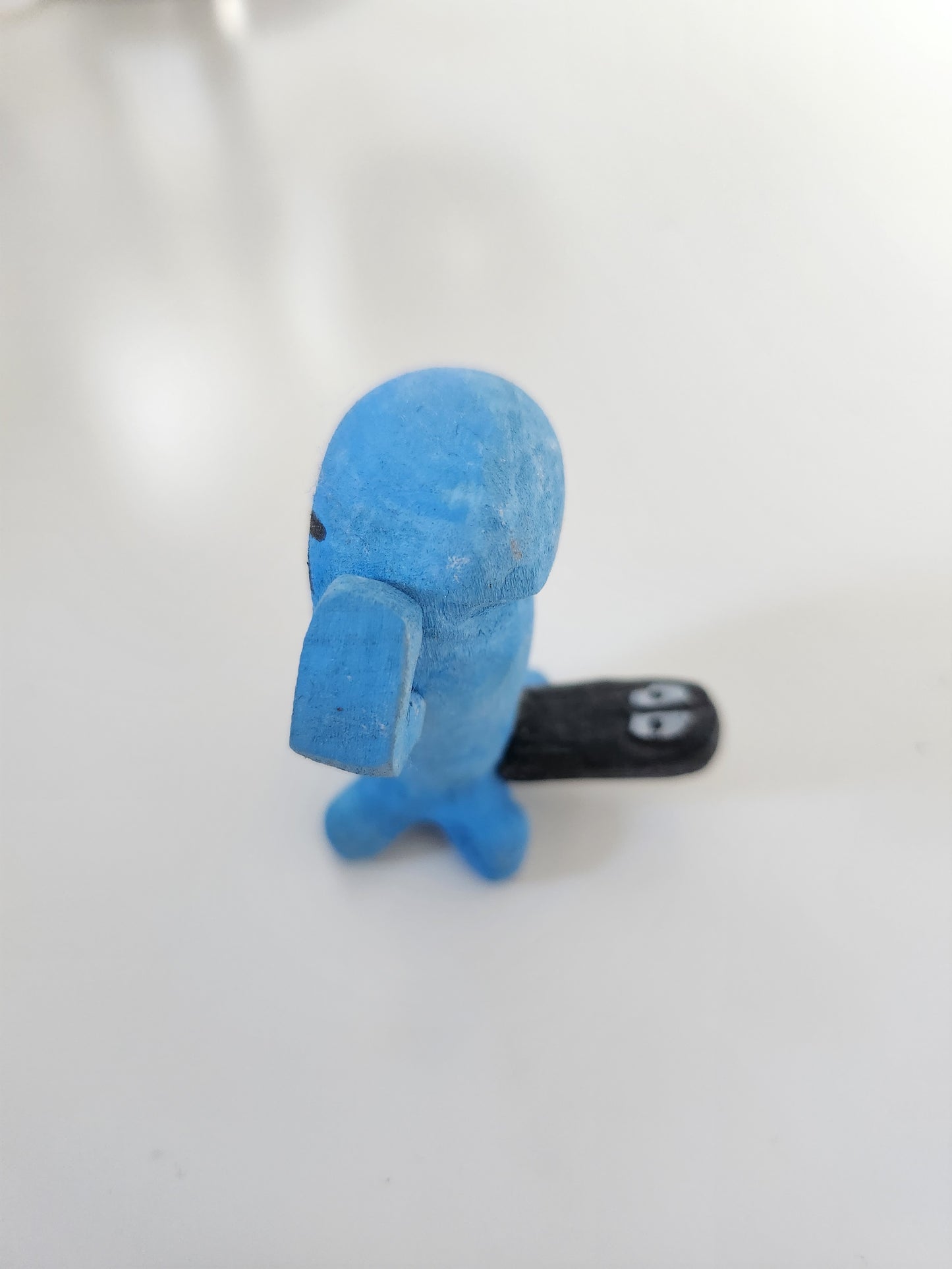 Wobbuffet Pokemon Hand Carved Figure