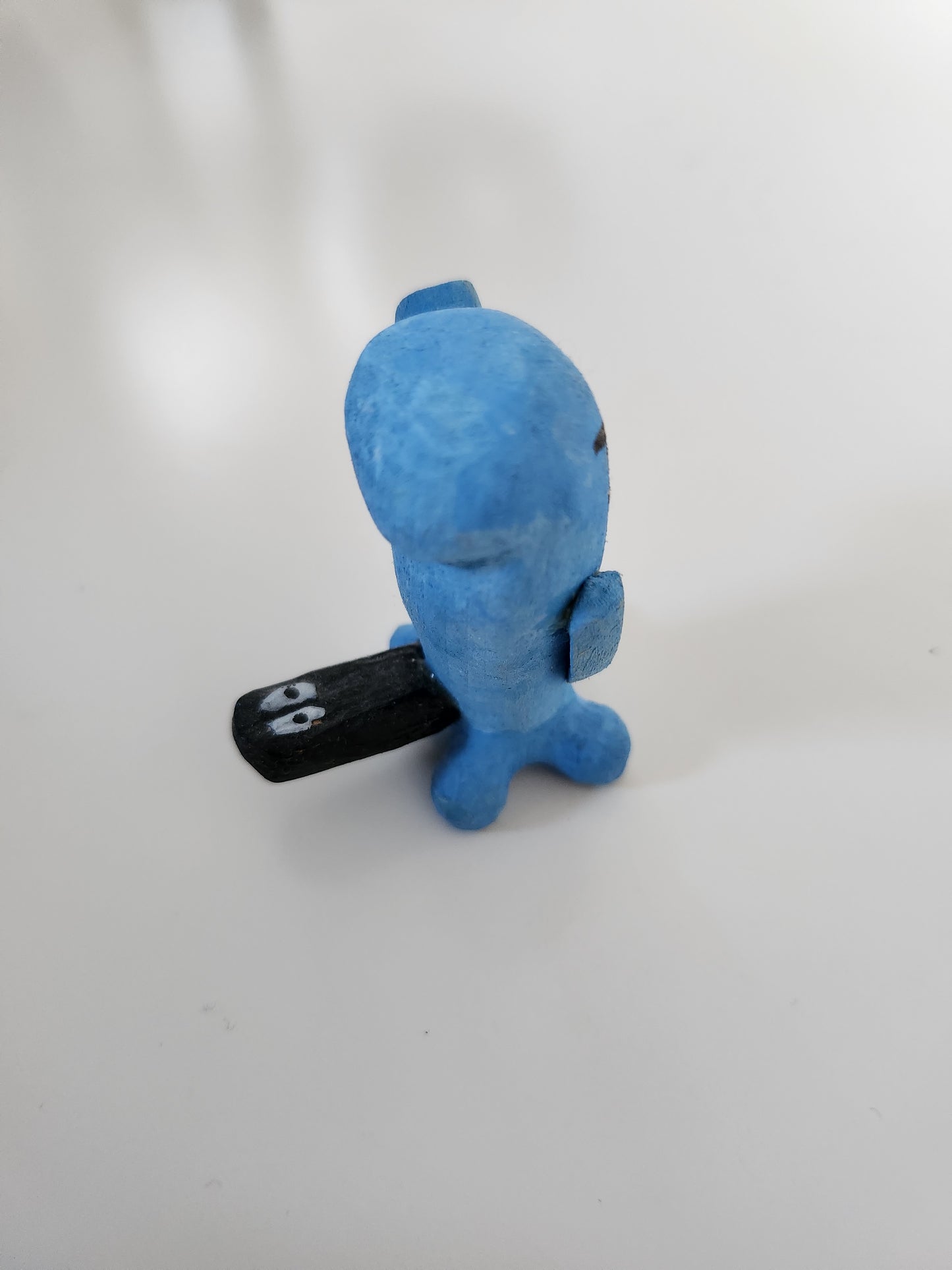 Wobbuffet Pokemon Hand Carved Figure