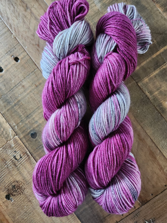 'Meet Me At Midnight' Hand Dyed Yarn in various 100g and 50g bases