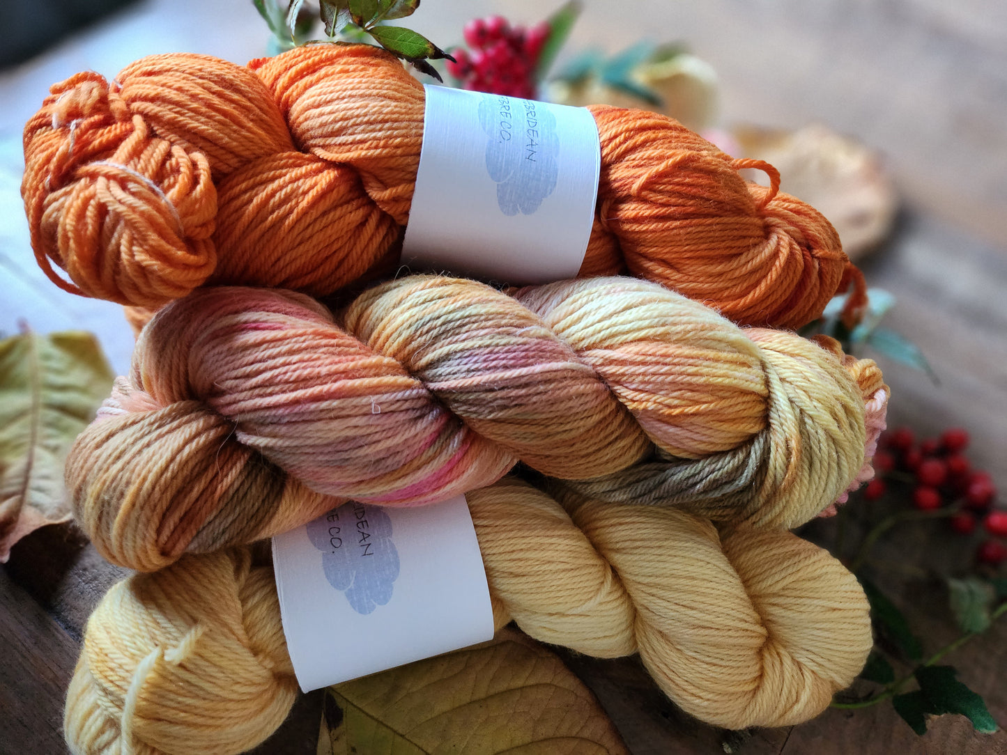 'Autumn Leaves' DK Merino Nylon 50g 110m