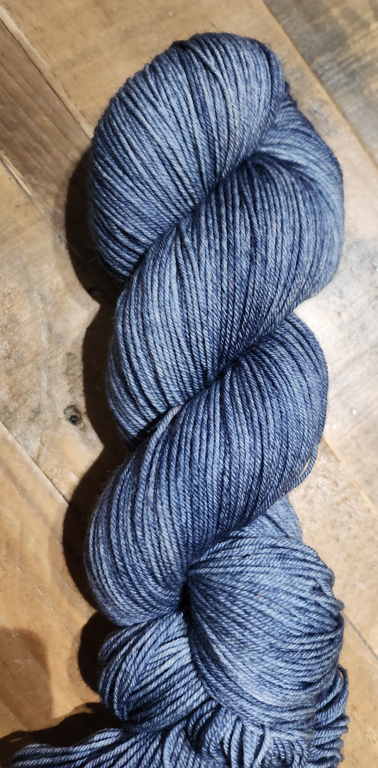 Cuillins Wool Yarn from The Isle Of Skye Denim Blue Colour