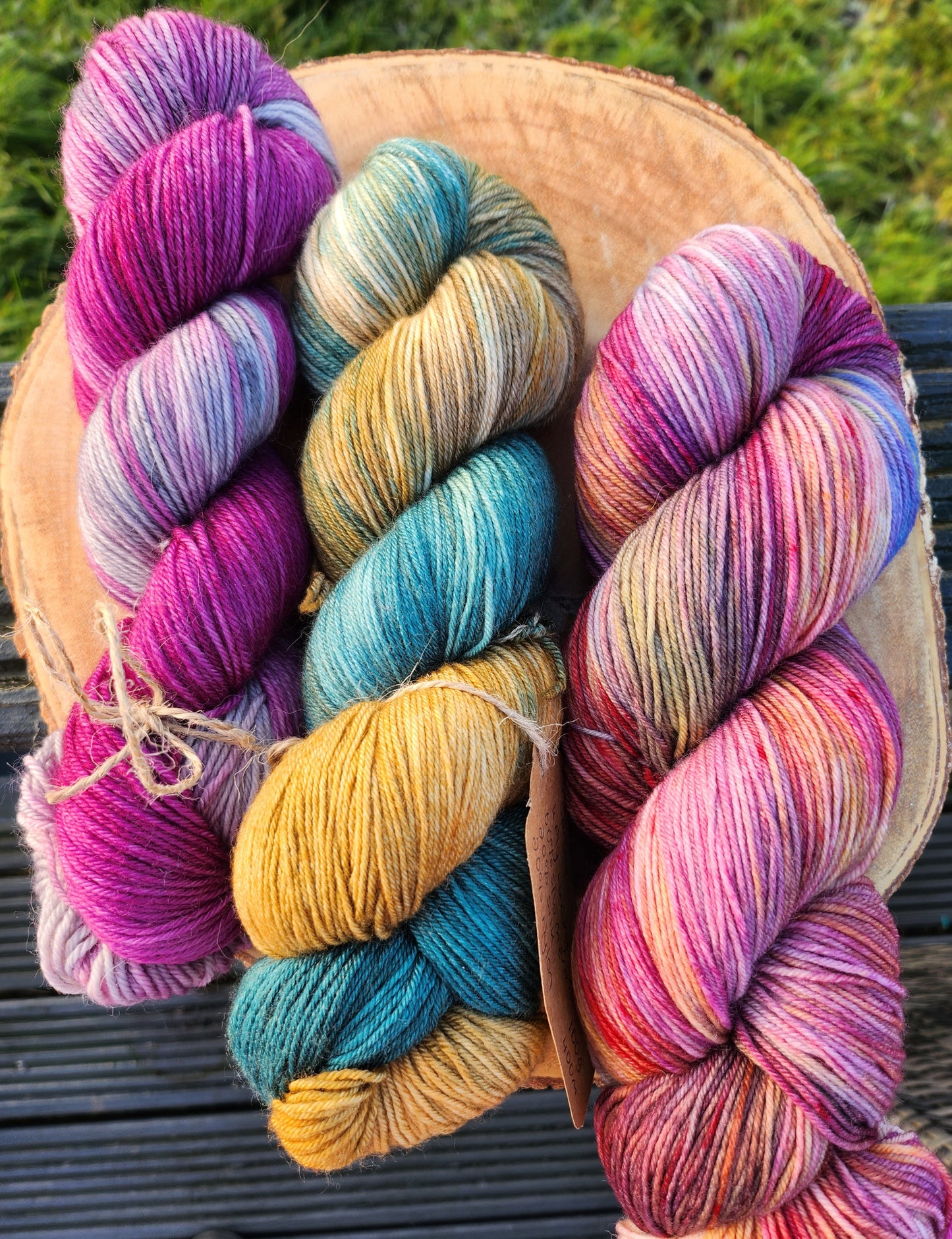 Hand Dyed Yarn | 'Wild Mountain Thyme' | Various Bases | 100g or 50g