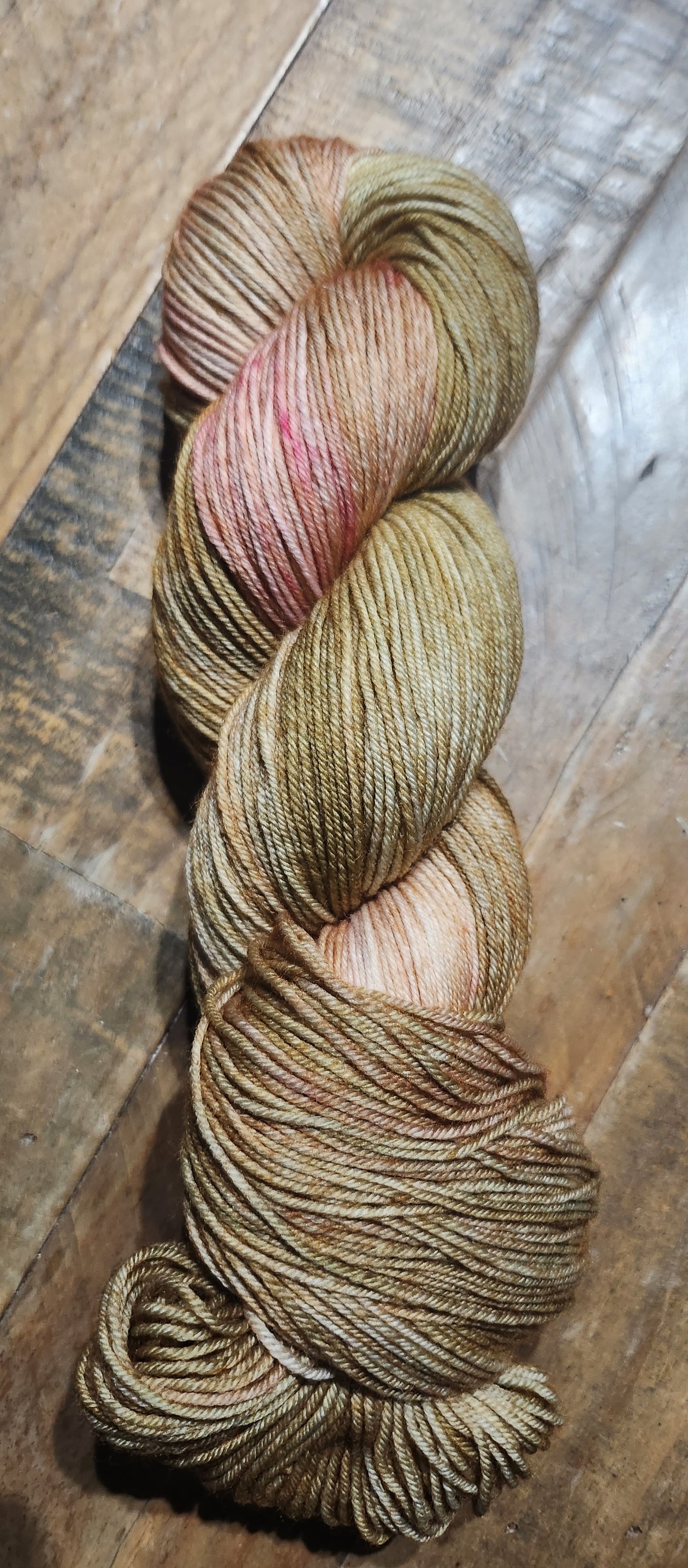 Hand Dyed Yarn | 'Rhubarb' | Various Bases | 100g or 50g