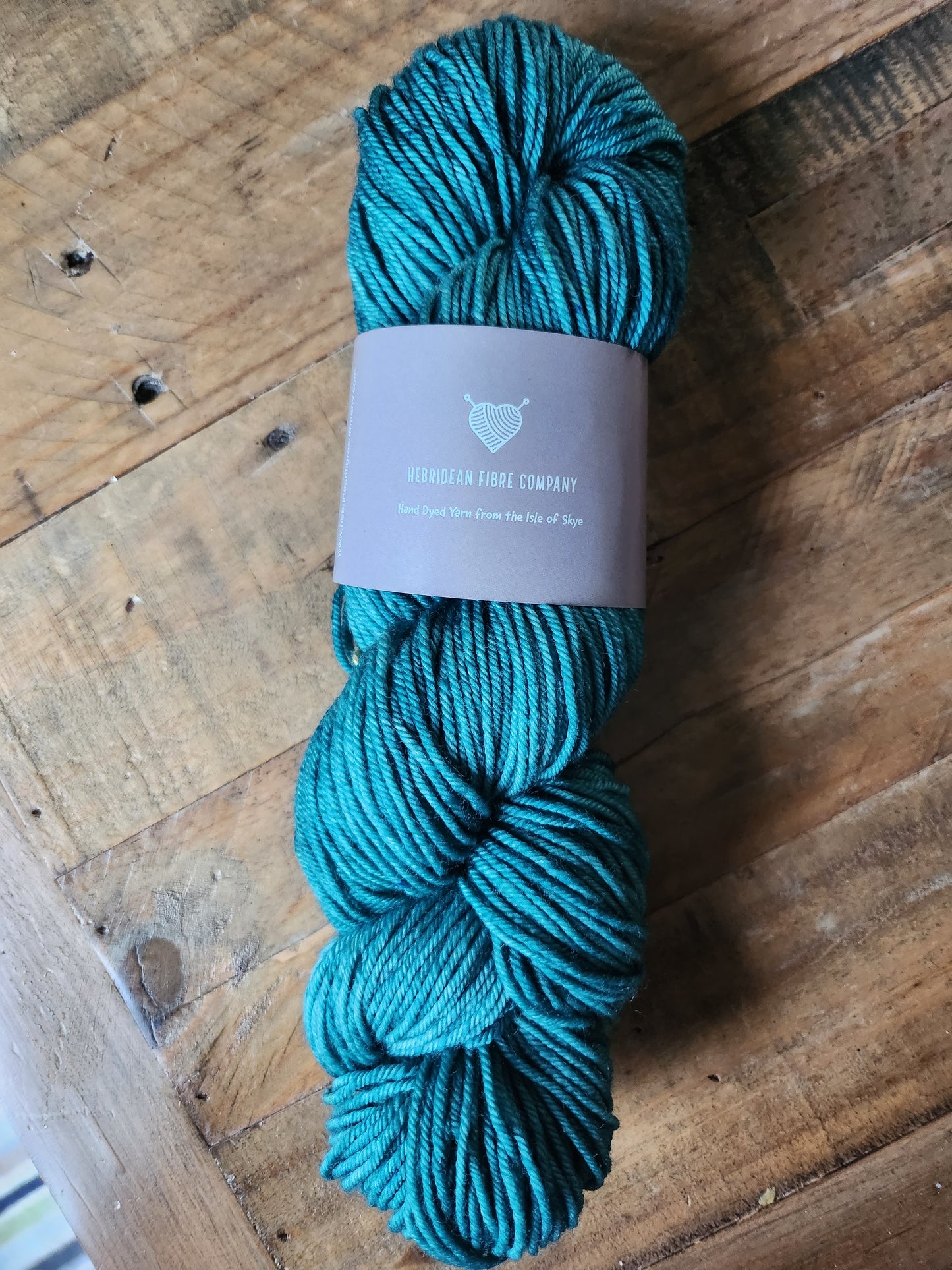 'Emerald Seas' Hand Dyed Yarn available in various 100g or 50g bases.