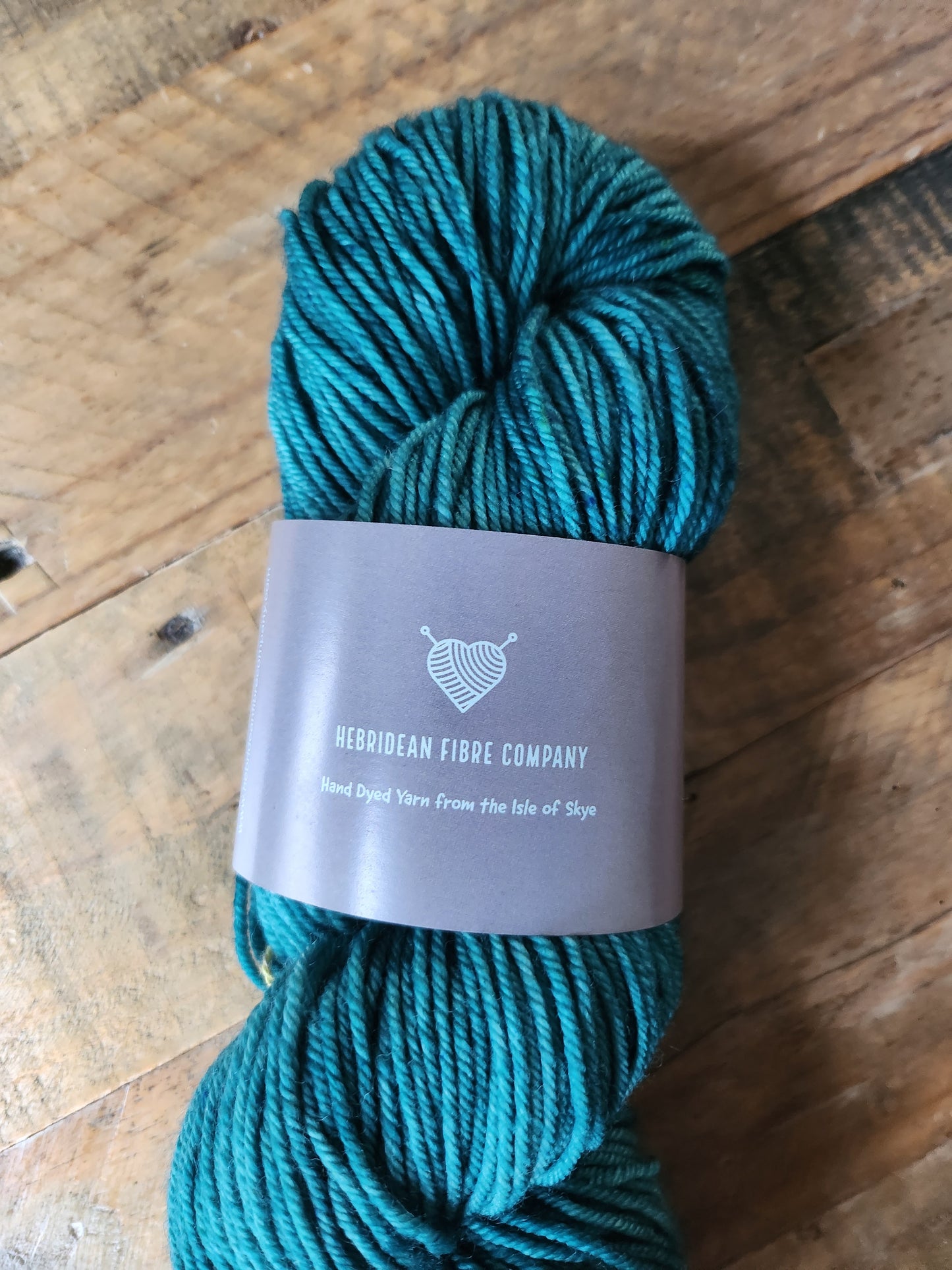 'Emerald Seas' Hand Dyed Yarn available in various 100g or 50g bases.