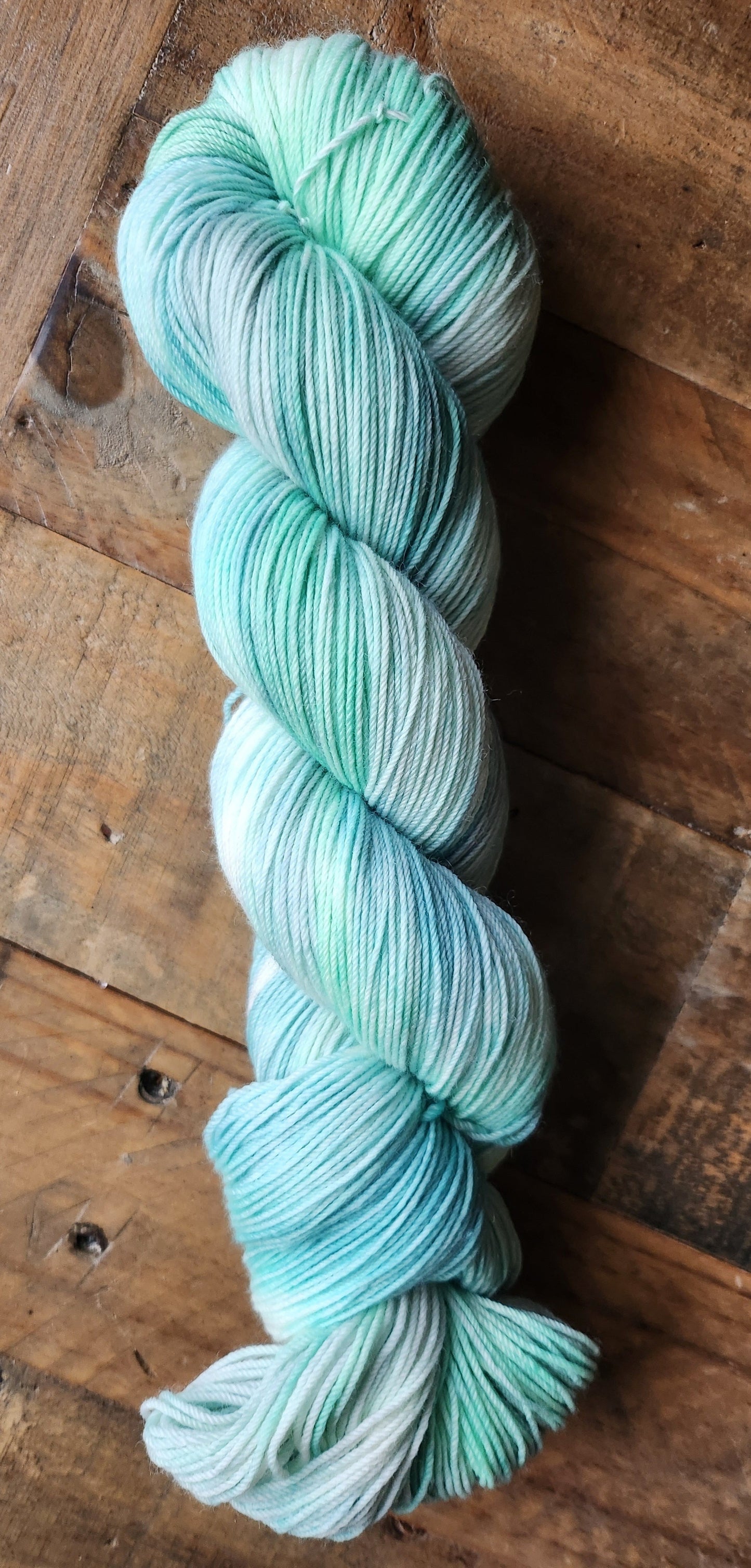 Sea Spray 4 Ply Yarn Aqua Blue Green Grey Wool Isle of Skye