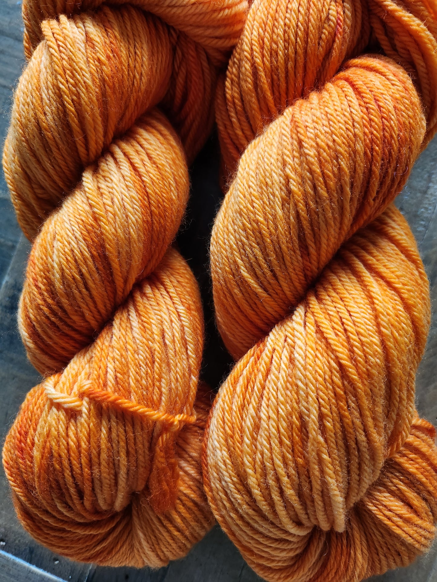 'Autumn Sunset' 100g or 50g Skein of yarn available in various bases.