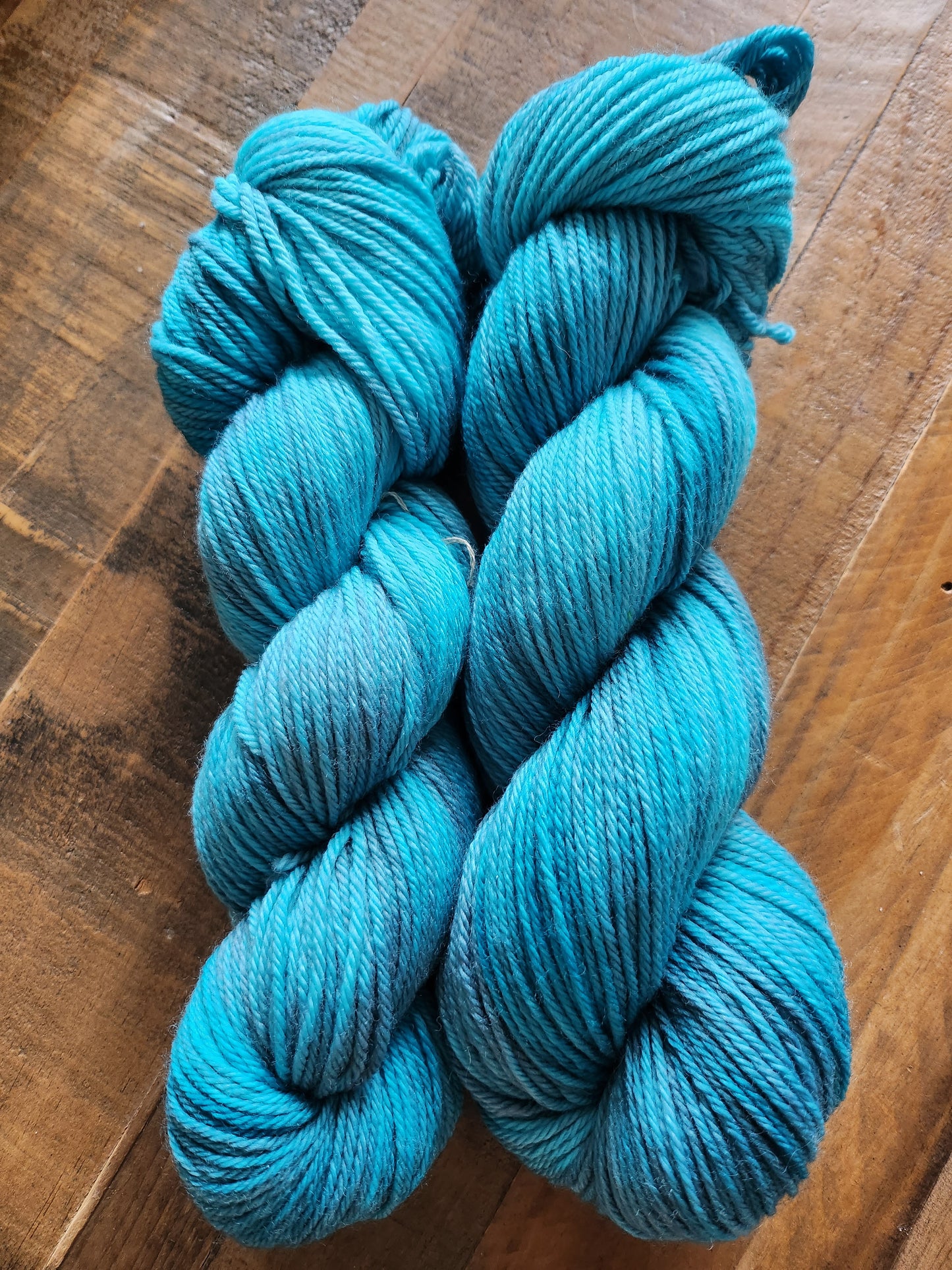 'Winter Seas' Hand Dyed Yarn available in various 100g bases