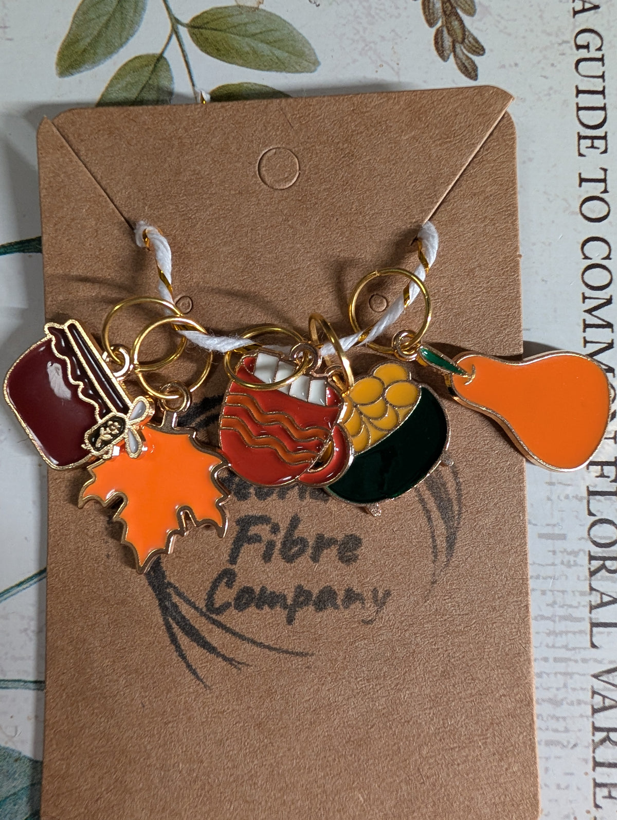 Autumn Fall Stitch Markers