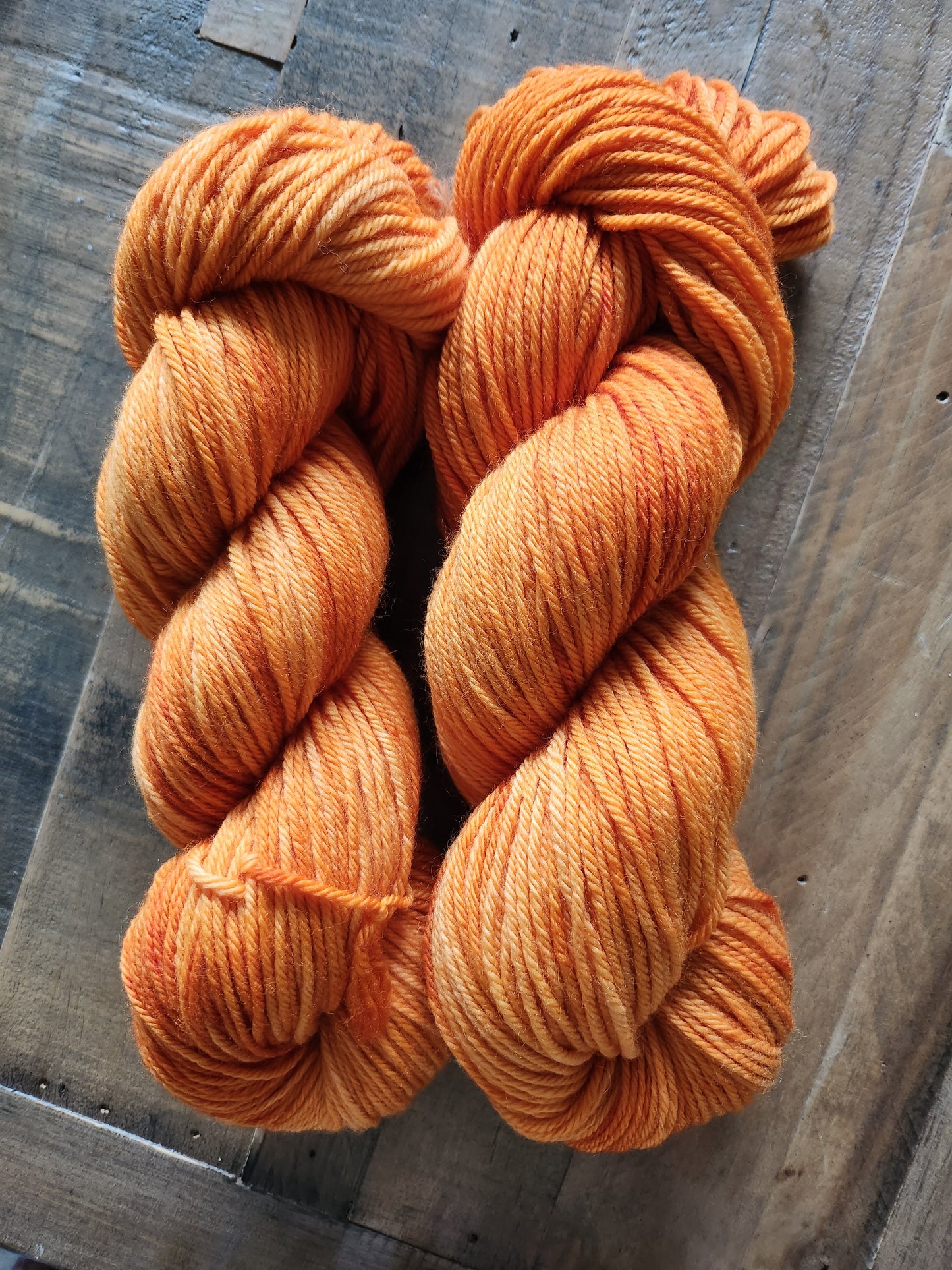 'Autumn Sunset' 100g or 50g Skein of yarn available in various bases.